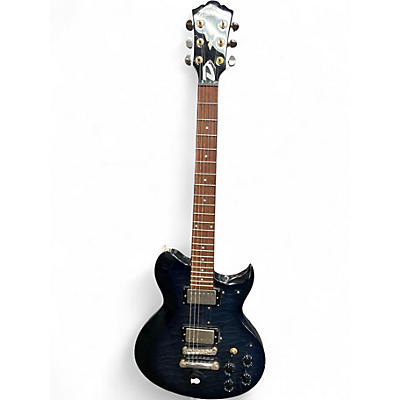 Used Washburn WI-64DL Blue Solid Body Electric Guitar