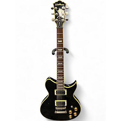 Used Washburn WI-66PRO Black Solid Body Electric Guitar