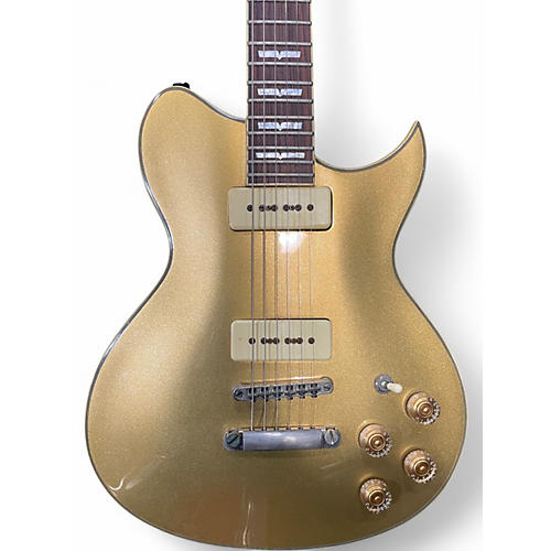 Used Washburn WI-66PROG Gold Solid Body Electric Guitar Gold