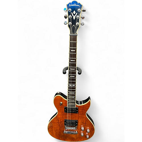 Used Washburn WI PRO Spalted Maple Solid Body Electric Guitar Spalted Maple