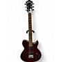 Used Washburn WI14 Chrome Red Solid Body Electric Guitar Chrome Red