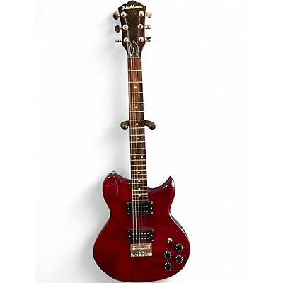 Used Washburn WI14 DARK CHERRY RED Solid Body Electric Guitar