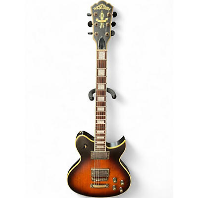 Used Washburn WI60V Sunburst Solid Body Electric Guitar