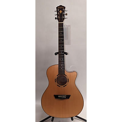 Washburn Used Washburn WL010SCE Natural Acoustic Electric Guitar