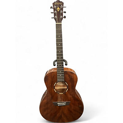 Used Washburn WL012SE Mahogany Acoustic Electric Guitar