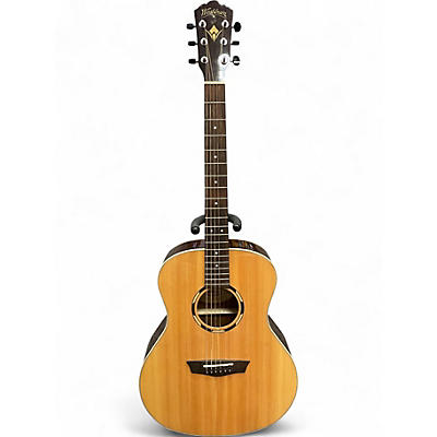 Used Washburn WL020S Natural Acoustic Guitar