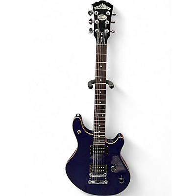 Used Washburn WM4 DARK BLUE Solid Body Electric Guitar