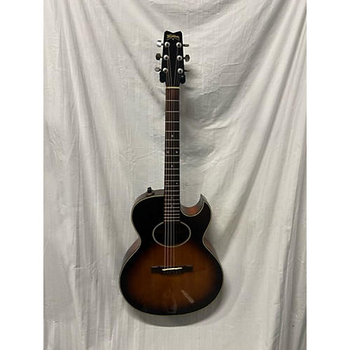 Washburn Used Washburn WOODSTOCK 2 Color Sunburst Acoustic Electric Guitar 2 Color Sunburst