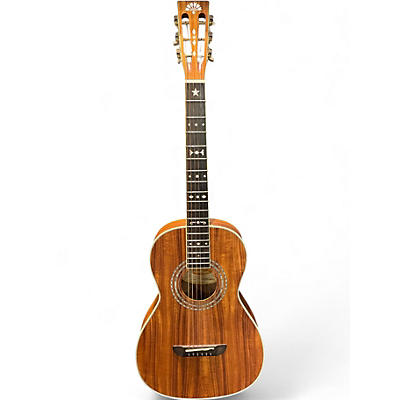 Used Washburn WP55NS-D Koa Acoustic Guitar
