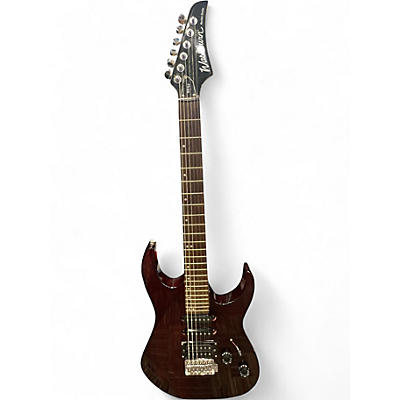 Used Washburn WR150 Burgundy Solid Body Electric Guitar