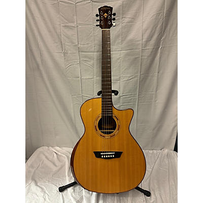 Washburn Used Washburn WSG22SCE Natural Acoustic Electric Guitar