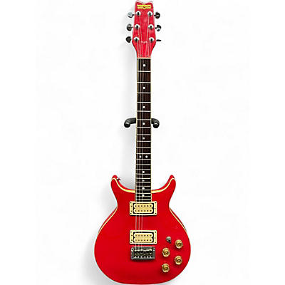 Used Washburn Wing Series Falcon Red Solid Body Electric Guitar