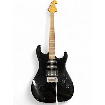 Used Washburn X-10 X Series Black Solid Body Electric Guitar