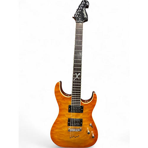 Used Washburn X 50 Trans Orange Solid Body Electric Guitar Trans Orange