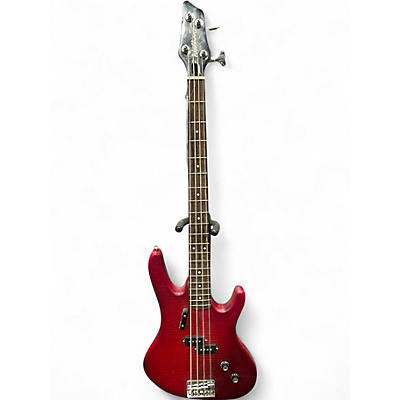 Used Washburn X PRO CHERRY Electric Bass Guitar