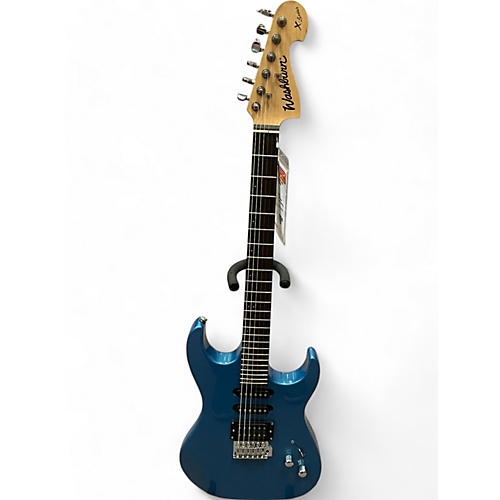 Used Washburn X-Series HSS Blue Solid Body Electric Guitar Blue