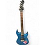 Used Washburn X Series pro HSS Blue Solid Body Electric Guitar Blue