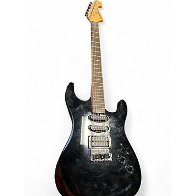 Used Washburn X series stratocaster Black Solid Body Electric Guitar