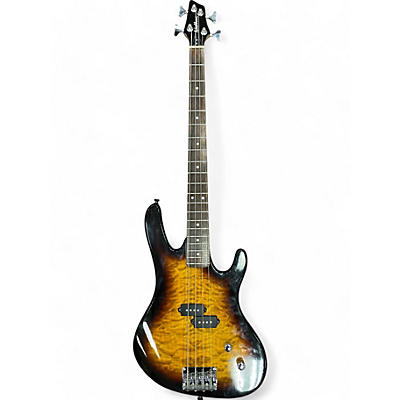 Used Washburn XB 100 Sunburst Electric Bass Guitar