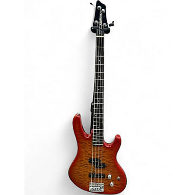 Used Washburn XB-102 2 Color Sunburst Electric Bass Guitar