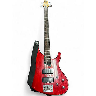 Washburn Used Washburn XB-400 Red Electric Bass Guitar