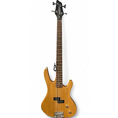 Used Washburn  XB100 Bantam Natural Electric Bass Guitar