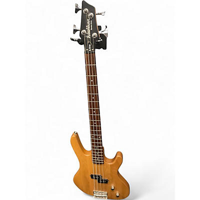Used Washburn XB100 Natural Electric Bass Guitar