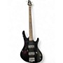 Used Washburn XB120 Black Electric Bass Guitar Black
