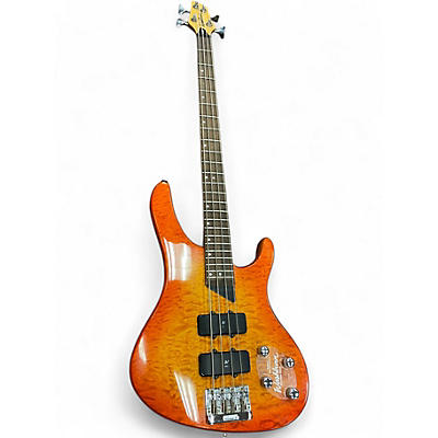 Used Washburn XB400 Cherry Sunburst Electric Bass Guitar