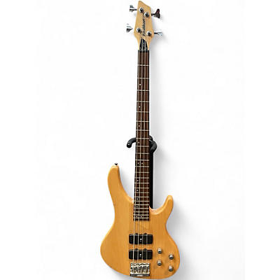 Used Washburn XB400 Natural Electric Bass Guitar