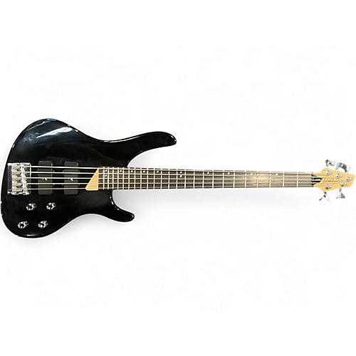 Used Washburn XB500 Black Electric Bass Guitar Black