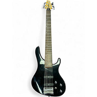 Used Washburn XB600 Black Electric Bass Guitar