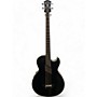 Used Washburn ab20 Black Acoustic Bass Guitar Black