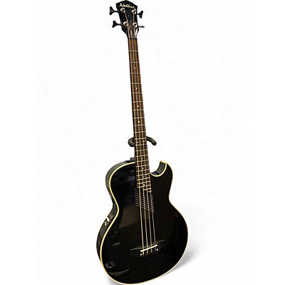 Used Washburn ab20 Ebony Acoustic Bass Guitar