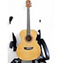 Used Washburn af5kau Natural Acoustic Guitar Natural