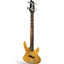 Used Washburn  bantam series xb100 Natural Electric Bass Guitar Natural
