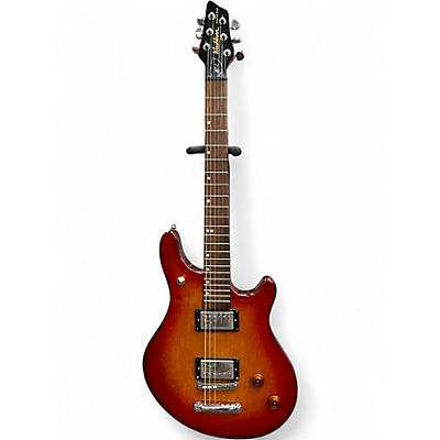Used Washburn bt-2 maverick series Cherry Sunburst Solid Body Electric Guitar
