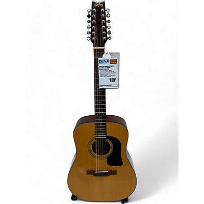 Washburn Used Washburn d12s-12 Natural 12 String Acoustic Guitar