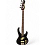Used Washburn force 40 Black Electric Bass Guitar Black