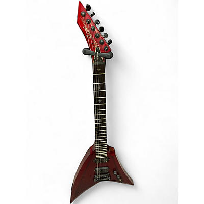 Used Washburn hm series vindicator RED Solid Body Electric Guitar
