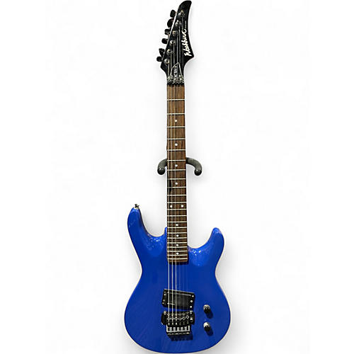 Used Washburn kc-50v Blue Solid Body Electric Guitar Blue