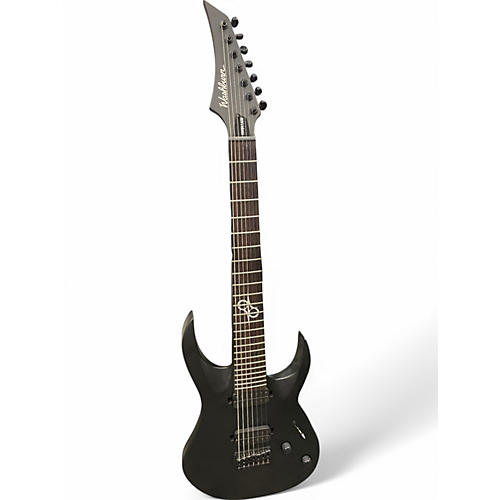 Used Washburn parallaxe Black Solid Body Electric Guitar Black