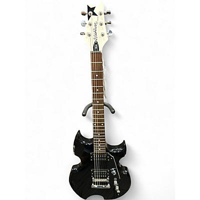 Used Washburn ps80 Black Solid Body Electric Guitar