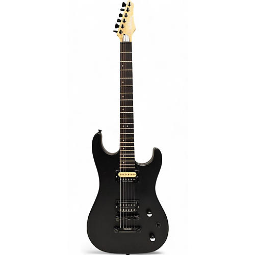 Used Washburn sT 500 fusion Black Solid Body Electric Guitar Black