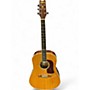 Used Washburn sj-28s Natural Acoustic Guitar Natural