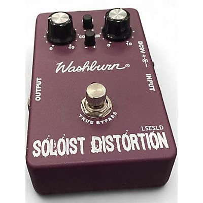 Used Washburn soloist distortion Effect Pedal