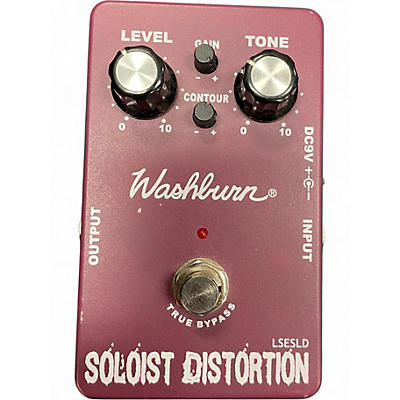 Used Washburn soloist distortion Effect Pedal