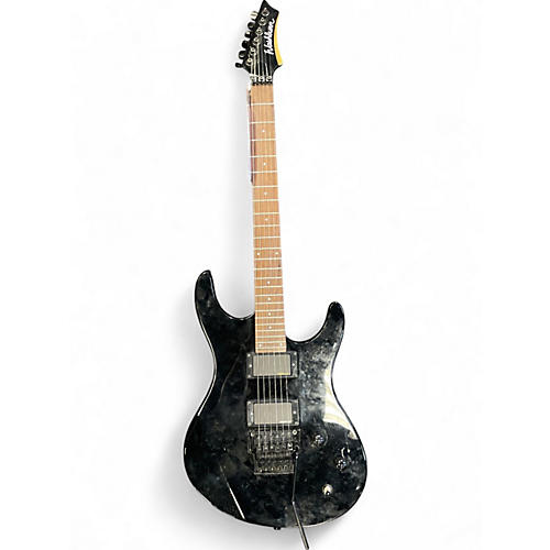 Used Washburn ssh 5sw black sparkle Solid Body Electric Guitar black sparkle