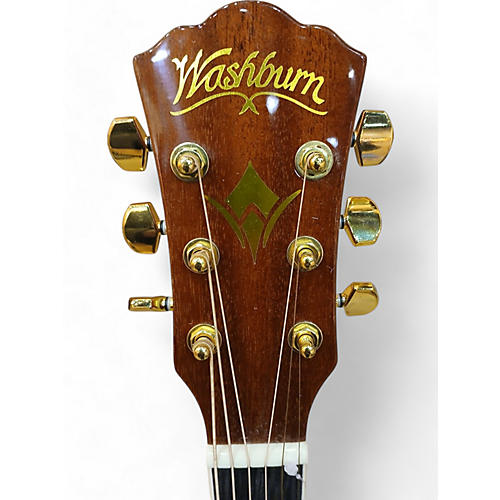 Washburn Used Washburn wd100 Mahogany Acoustic Guitar Mahogany