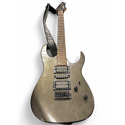 Used Washburn wg208 Black Solid Body Electric Guitar